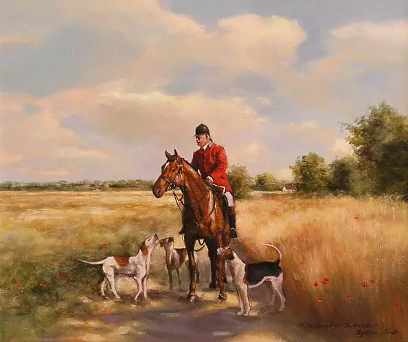 Małgorzata Sadowska Majewska - hunting scene