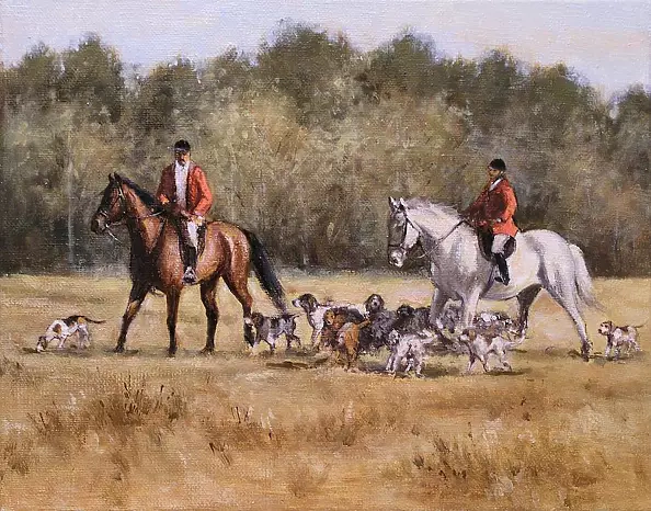 Małgorzata Sadowska Majewska - Hunting with dogs II