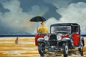   - You hurry up because it starts raining again