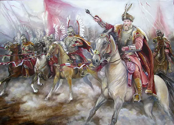 Małgorzata Wójtowicz Cichoń - Husaria -polska jazda