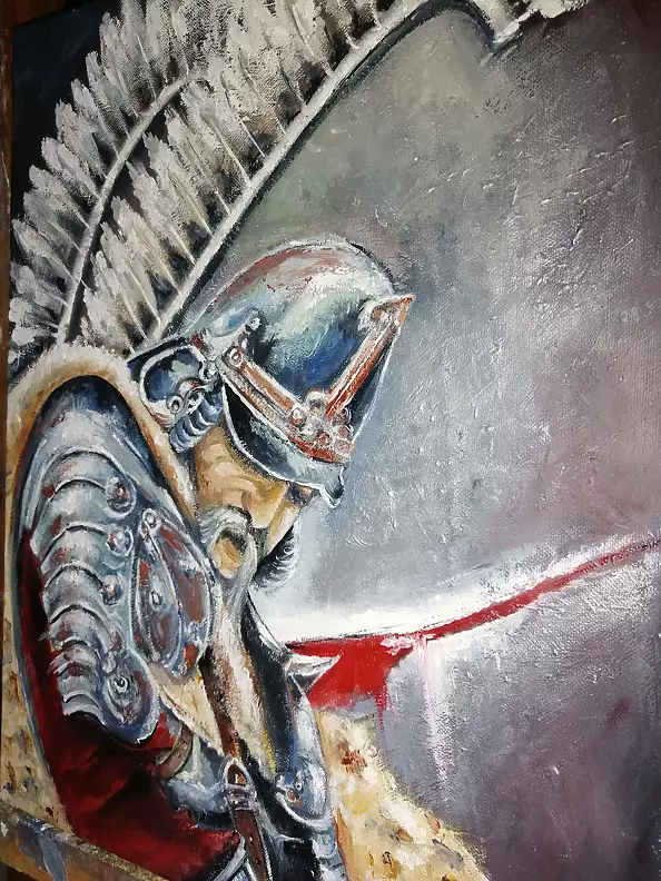 Dominika Ruszczyk - Husarz portret. 