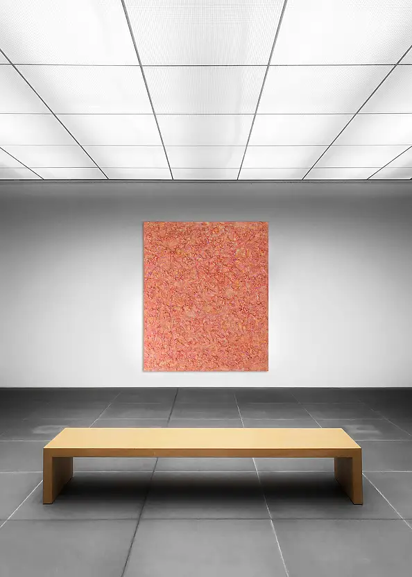 Pamela Rys, Iperione, Dipinto acrilico, Rilievo, Tecniche miste - tela, 100 x 120