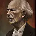 Damian Gierlach - IGNACY JAN PADEREWSKI Portret olejny DAMIAN GIERLACH