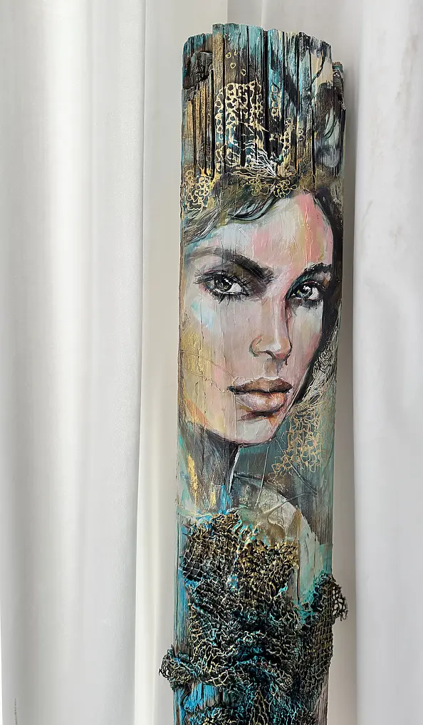 Sylwia Kalinowska - IRENE - PAINTED ON BOARD