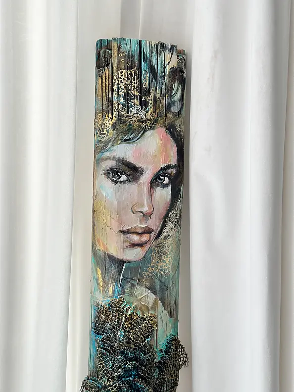 Sylwia Kalinowska - IRENE - PAINTED ON BOARD