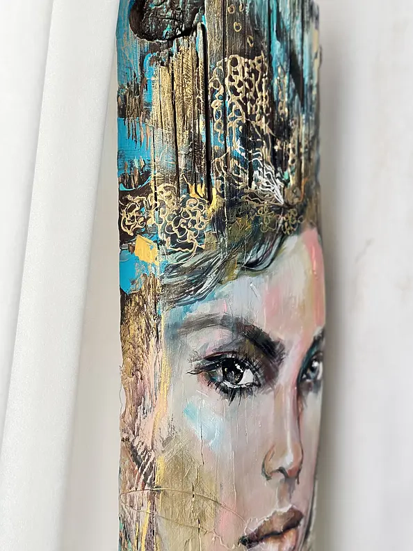 Sylwia Kalinowska - IRENE - PAINTED ON BOARD