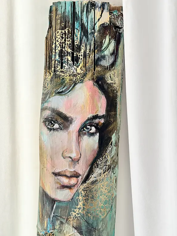 Sylwia Kalinowska - IRENE - PAINTED ON BOARD