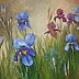 Józef Łącki - Irises