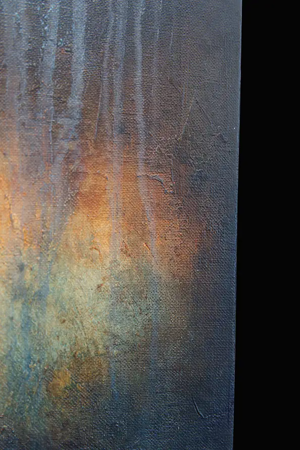 Łukasz Olek, I Felt Better, Obraz akrylowy - płótno, 100 x 50