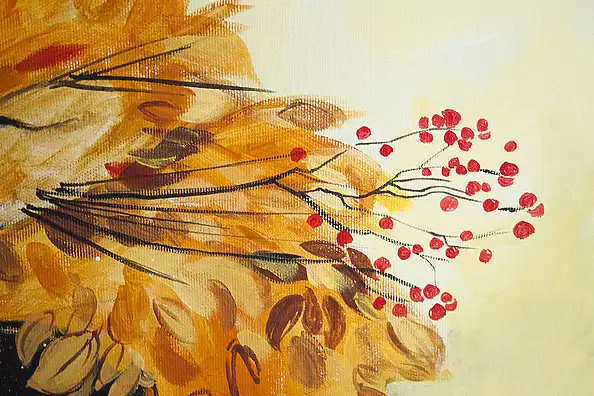 Adriana Laube, "And the Universe is in the Cat", Acrylic painting - canvas, 50 x 70