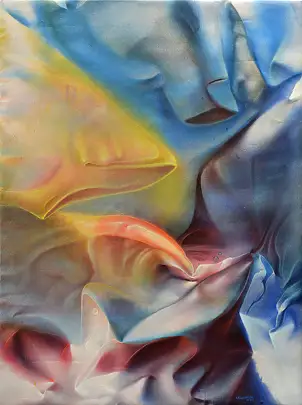 Krzysztof Polaczenko, E tu eri, Dipinto acrilico - tela, 53 x 73