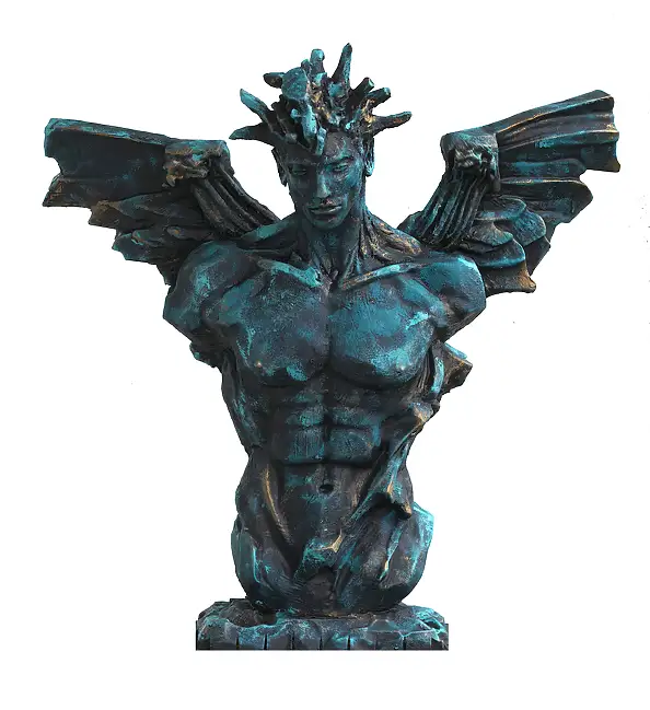 Krzysztof Plonka, Icarus rzeźba ,  - inne, 78 x 80