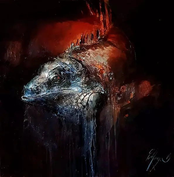 Grażyna Mucha - Iguana