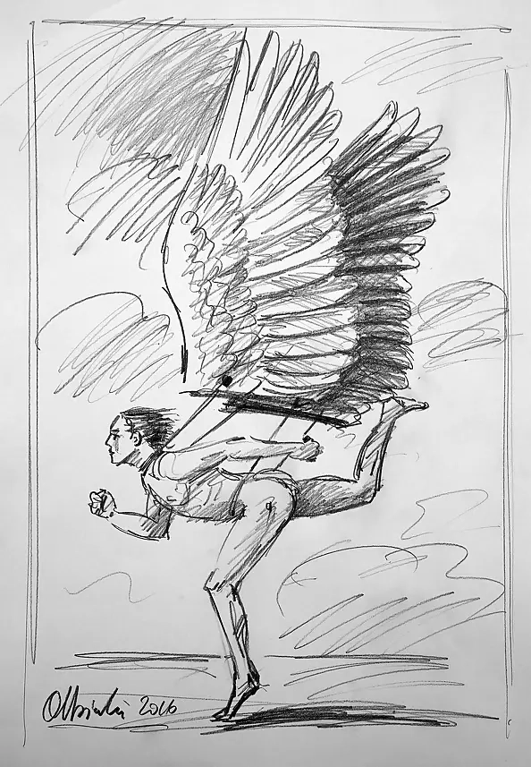 Rafał Olbiński - Ikar