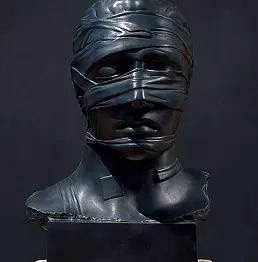 Igor Mitoraj - Blindfolded Icarus II - BRONZE SCULPTURE