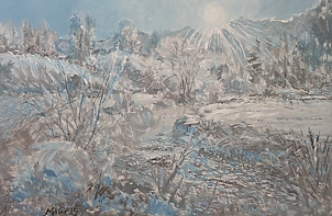 Eryk Maler - Symbol, 150 x 100 cm, 2025