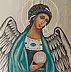 Anna Kloza Rozwadowska - Icon Guardian Angel Memorial First Holy Communion.