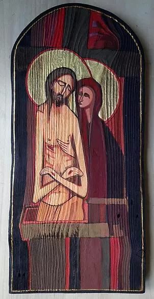   - Ikona Autorska z cyklu Droga Męki Pańskiej III