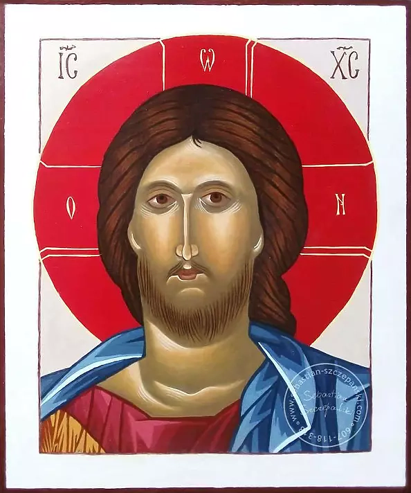 Sebastian Szczepański - Icon of Christ Pantokrator