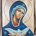 Anna Kloza Rozwadowska - Icon of Our Lady of PNEUMATOFORA