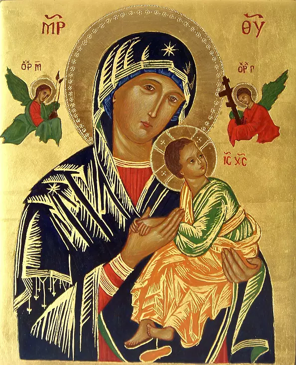 Anna Filip - Icon of Our Lady of Perpetual Help