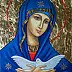Anna Kloza Rozwadowska - Icône du Pneumatophore Mère de Dieu portant le Saint-Esprit - Commémoration et Sainte Communion