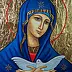 Anna Kloza Rozwadowska - Icona del Pneumatoforo Madre di Dio che porta lo Spirito Santo - Commemorazione e Santa Comunione