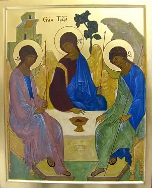 Artur Święto - Ikona Świętej Trójcy‎