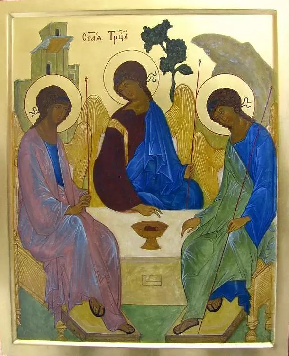 Artur Święto - Ikona Świętej Trójcy‎