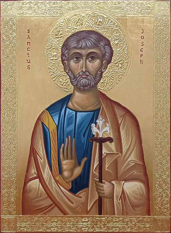 Sebastian Szczepański - Saint Joseph icon
