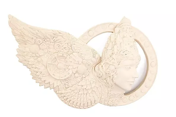 Tomasz Sętowski - Ikona czasu - PŁASKORZEŹBA CERAMICZNA