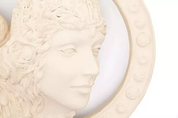 Tomasz Sętowski - Ikona czasu - PŁASKORZEŹBA CERAMICZNA