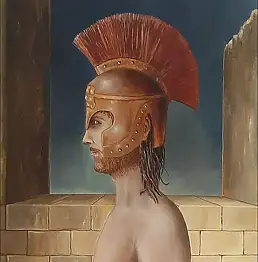 Giovanni Greco, Il Mistificatore #1, Quadro a olio - tela, 60 x 80
