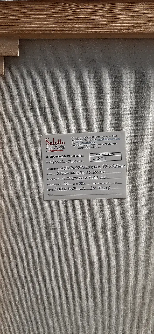 Giovanni Greco - Il Mistificatore #1