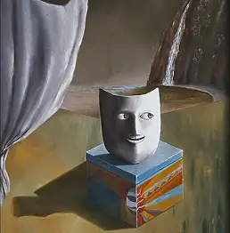 Giovanni Greco, The mistificator, Oil painting - canvas, 60 x 70
