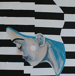 Sławomir Danielski, Illusion XII, Acrylgemälde - Leinwand, 50 x 60