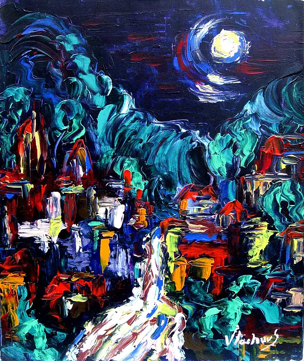 Jerzy Stachura - impression Krynicka