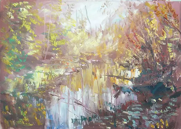 Kazimierz Komarnicki - Impresja jesienna