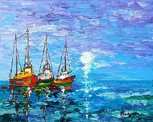 Jerzy Stachura - Autumn port impression