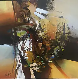 Mirosław Cholewinski, Impresja , Obraz olejny - płótno, 80 x 90