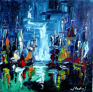 Jerzy Stachura - impression port