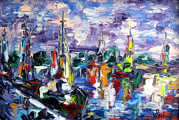 Jerzy Stachura - Impresja portowa popołudniowa