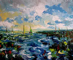 Jerzy Stachura - Impresja przybrzeżna