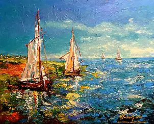 Jerzy Stachura - Impresja przybrzeżna 