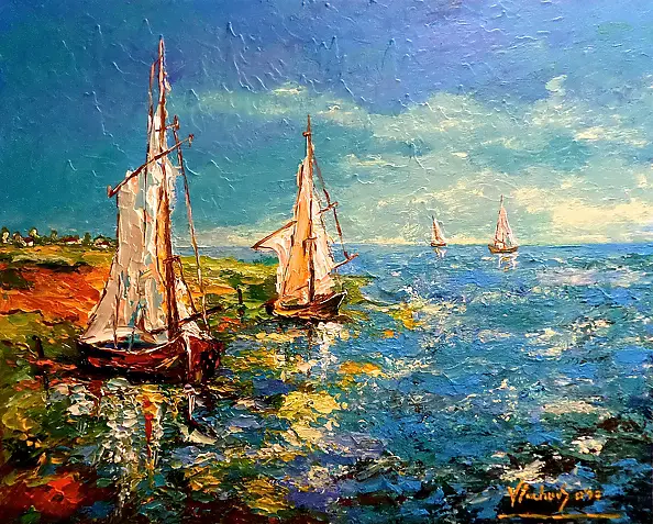 Jerzy Stachura - Coastal Impression