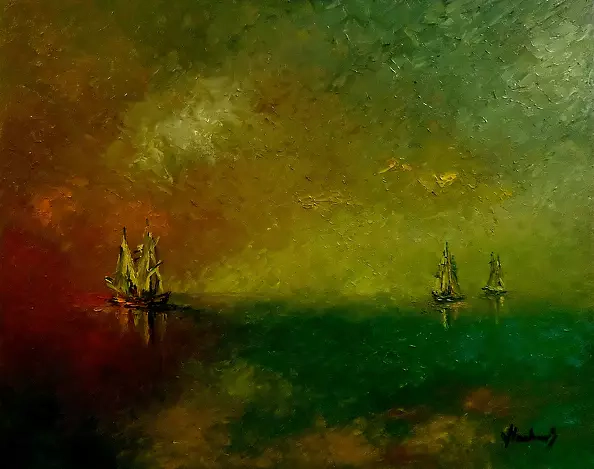 Jerzy Stachura - Impresja wieczorna