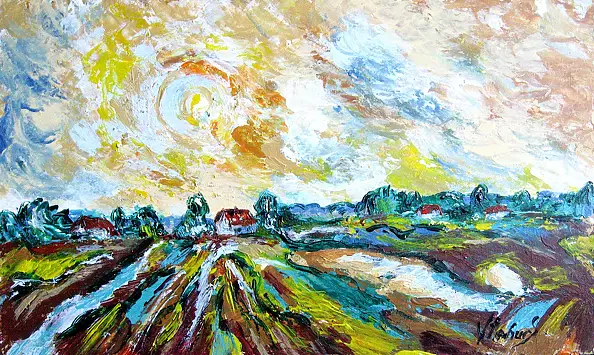 Jerzy Stachura - impression rural
