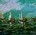 Jerzy Stachura - Impressione delle barche da pesca