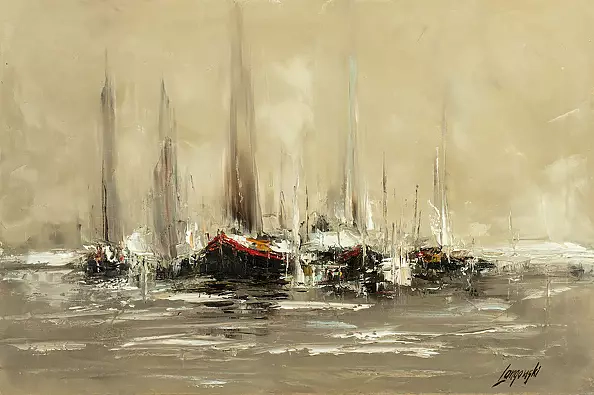 Marek Langowski - Impresja z żaglami