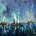 Jerzy Stachura - Impression sailing blue